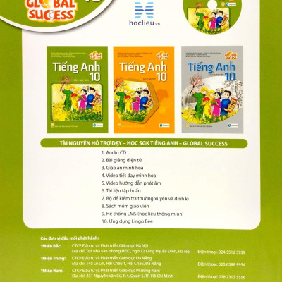 Tiếng Anh 10 - Global Success - Sách Học Sinh (2023)