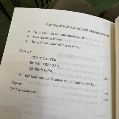 VỀ CÁC TỔNG THỐNG MỸ TRONG CUỘC CHIẾN TRANH XÂM LƯỢC VIỆT NAM – Nguyễn Phương Nam – NXB CTQGST