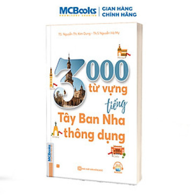 Sách - 3000 Từ Vựng Tiếng Tây Ban Nha Thông Dụng