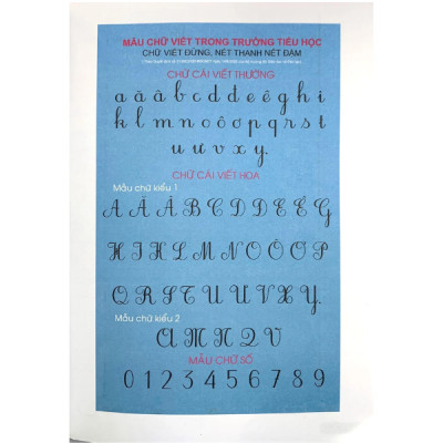 Vở Tập Viết Lớp 1 Trọn Bộ