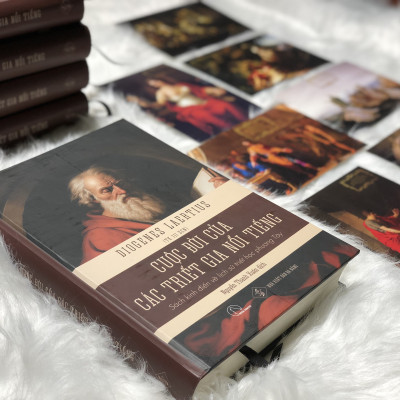 CUỘC ĐỜI CÁC TRIẾT GIA NỔI TIẾNG – Sách kinh điển về lịch sử triết học phương Tây – Diogenes Laërtius - BÌA CỨNG