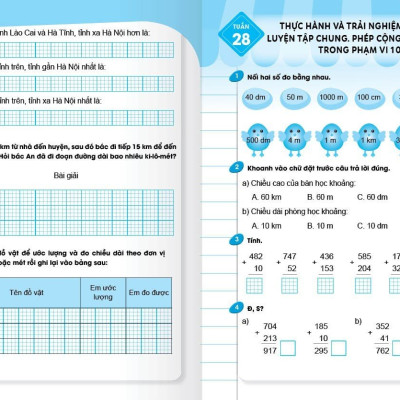 Sách - BÀI TẬP CUỐI TUẦN, Toán 2 -TẬP 2 - Kết nối Tri thức 