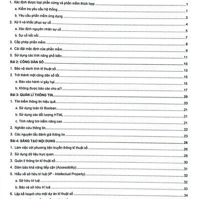 Tăng Cường Tin Học Quốc Tế - IC3 - GS6 Level 3 (Tái Bản 2024)