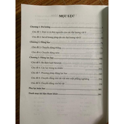 Sách - Chuyên đề bồi dưỡng học sinh giỏi vật lí 10 tập 1 ( Theo ct phổ thông mới)