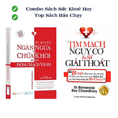 Combo Sách Tim Mạch: Động Mạch Vành + Tim Mạch
