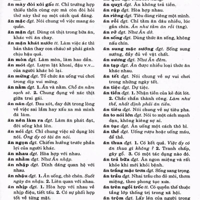 Ngôn Ngữ Việt Nam - Từ Điển Tiếng Việt