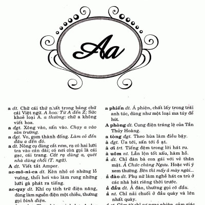 Ngôn Ngữ Việt Nam - Từ Điển Tiếng Việt