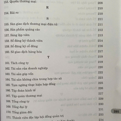 Thuật Ngữ Pháp Lý Trong Lĩnh Vực Thương Mại và Đầu Tư