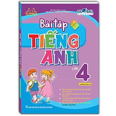 GLOBAL SUCCESS - Bài Tập Tiếng Anh Lớp 4 (Không đáp án)