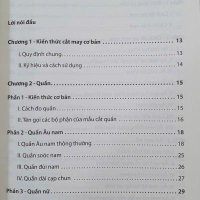 KỸ THUẬT CẮT MAY CƠ BẢN - TẬP 1 - DÀNH CHO NGƯỜI MỚI HỌC (TÁI BẢN 2024)