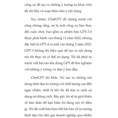 Chat GPT - Ứng Dụng Trí Tuệ Nhân Tạo Trong Công Việc