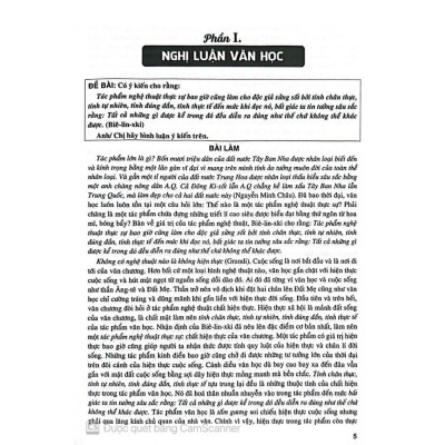 Sách Những Bài Văn Đạt Giải Học Sinh Giỏi Cấp Tỉnh - Thành Phố Toàn Quốc (Dành cho học sinh THPT) - HA