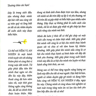 Nếm Vị An Nhiên: Món An Lành Với Tất Cả Yêu Thương