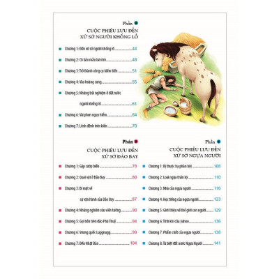 Những cuộc phiêu lưu của Gulliver - Tủ sách Danh tác trong nhà trường (bản rút gọn)