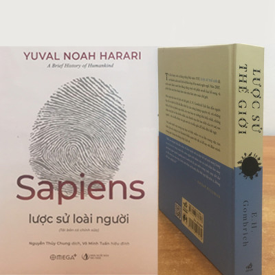 Bộ 2 cuốn sách tìm hiểu về lịch sử: Lược Sử Thế Giới + Lược Sử Loài Người