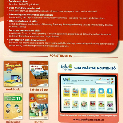 Tiếng Anh 11 I-Learn Smart World - Student