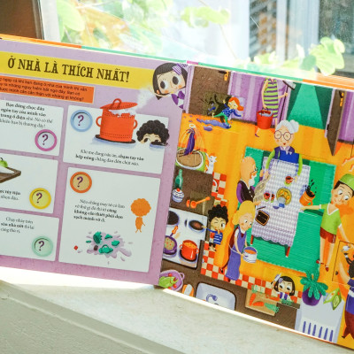 Sách Tương Tác - Rèn Luyện Kỹ Năng Đầu Đời Cho Trẻ - 30 Câu Trắc Nghiệm Giúp Con Văn Minh Lịch Sự & Tự Bảo Vệ Bản Thân