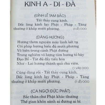 Sách - Kinh chú thường tụng - bìa cứng