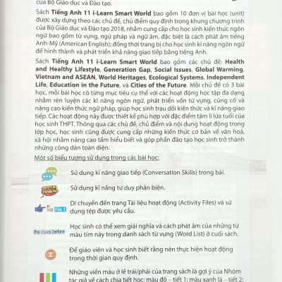 Tiếng Anh 11 I-Learn Smart World - Student