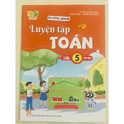 Sách - Combo Luyện tập Toán + Tiếng Việt lớp 5 - tập 1 + 2 (Kết Nối) - ĐN #huongbook