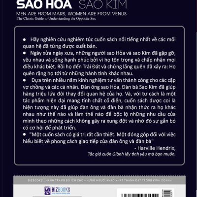 Sách-Đàn ông sao hỏa, đàn bà sao Kim(tái bản 2020)