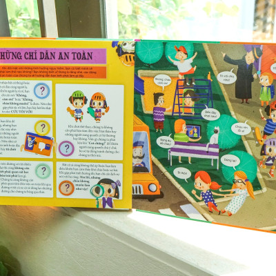 Sách Tương Tác - Rèn Luyện Kỹ Năng Đầu Đời Cho Trẻ - 30 Câu Trắc Nghiệm Giúp Con Văn Minh Lịch Sự & Tự Bảo Vệ Bản Thân