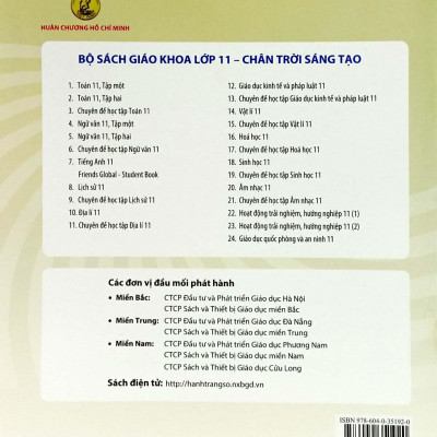 Chuyên Đề Học Tập Âm Nhạc 11 (Chân Trời Sáng Tạo) (2023)