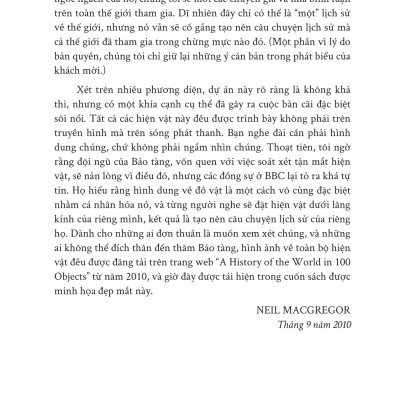Lịch Sử Thế Giới Qua 100 Hiện Vật - AL
