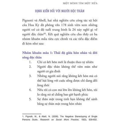 Một Mình Tìm Một Nửa