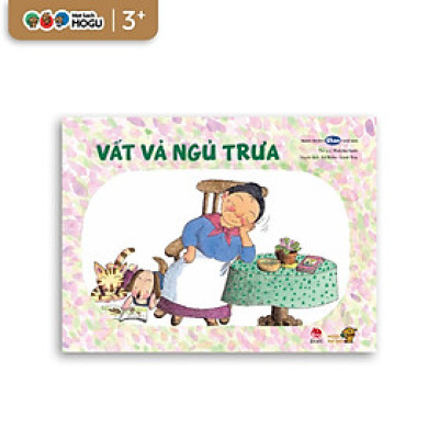 Truyện Ehon bé 3-4-5 tuổi - Vất vả ngủ trưa