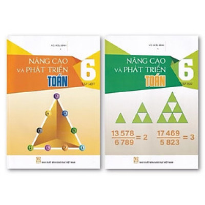Sách - (Combo 2 tập) Nâng Cao Và Phát Triển Toán Lớp 6