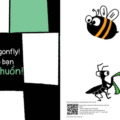 Sách Ehon Black And White Books - Xin Chào Các Bạn Sinh Vật Bé Nhỏ