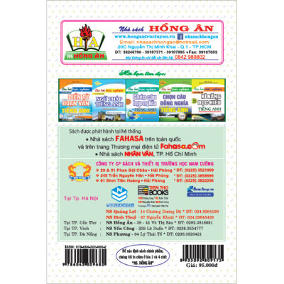 Câu Hỏi Trắc Nghiệm Chuyên Đề Từ Vựng Tiếng Anh (Tái Bản)