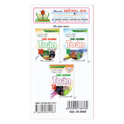 Sổ Tay Toán Học Lớp 10, 11, 12 Luyện Thi THPT Quốc Gia