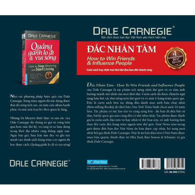 Sách Quẳng gánh lo đi và vui sống - Dale Carnegie
