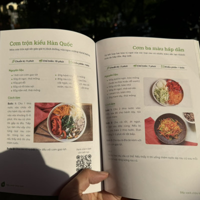 (In màu toàn bộ) BẾP XANH CHỮA LÀNH : Dinh dưỡng cho người bệnh và phương pháp giúp cơ thể tự chữa lành – Emma Phạm-  Thái Hà - NXB Công Thương