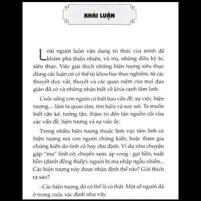 Sách - Cõi Trần và Cõi Siêu Hình - Lý giải các vẫn đề tâm linh một cách rất rõ ràng và dễ hiểu