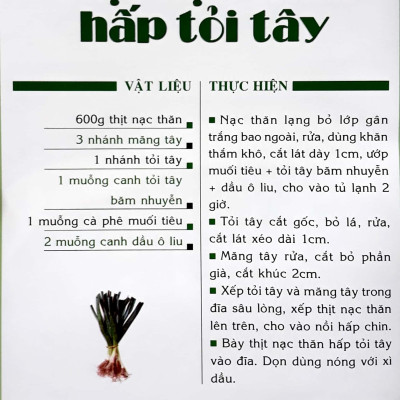 Món Ăn Đãi Khách - VT