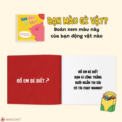 Sách Ehon Nhật Bản Combo 4 cuốn Bạn là ai vậy Dành cho trẻ từ 0 3 tuổi