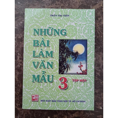 Sách - Combo Những Bài Làm Văn Mẫu Lớp 3 (tập 1 + tập 2)