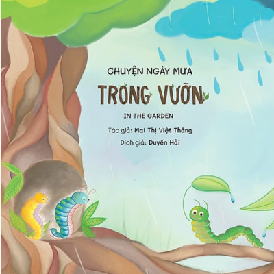 Bộ Chuyện ngày mưa - Stories of the rain - Sách Song Ngữ hỗ trợ kỹ năng đọc và tương tác cho bé