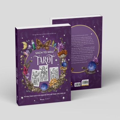 Tô Màu Tarot - Tô Màu Theo Cách Của Bạn Để Khai Mở Trực Giác Diệu Kỳ