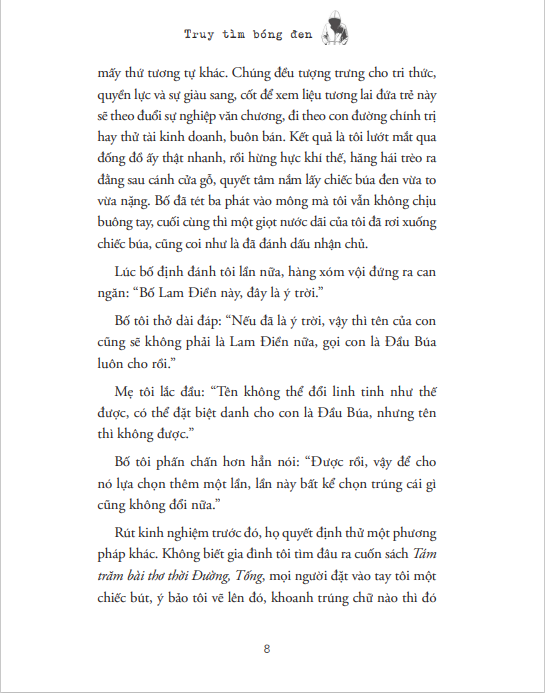 Sách - Truy Tìm Bóng Đen