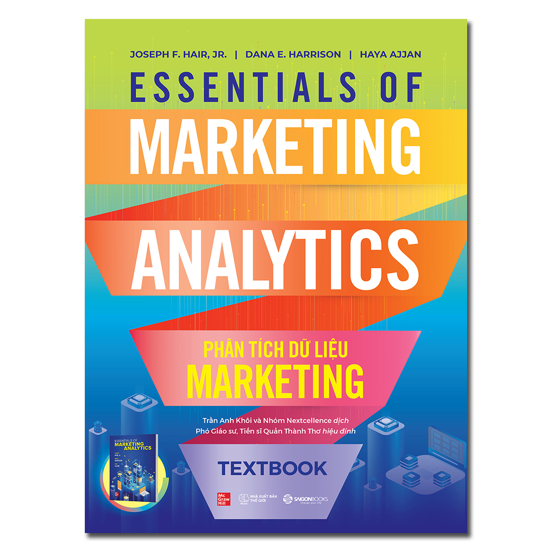 SÁCH - Textbook - Phân Tích Dữ Liệu Marketing - Tác giả Joseph F. Hair, Jr., Dana E. Harrison, Haya Ajjan