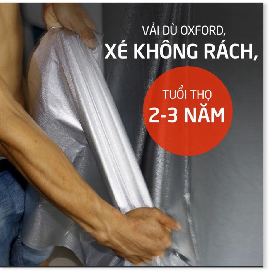 Bạt Che Phủ Xe TOYOTA WIGO ,Bạt Dù OXFORD 3 Lớp Phủ Ô Tô Cao Cấp Siêu bền