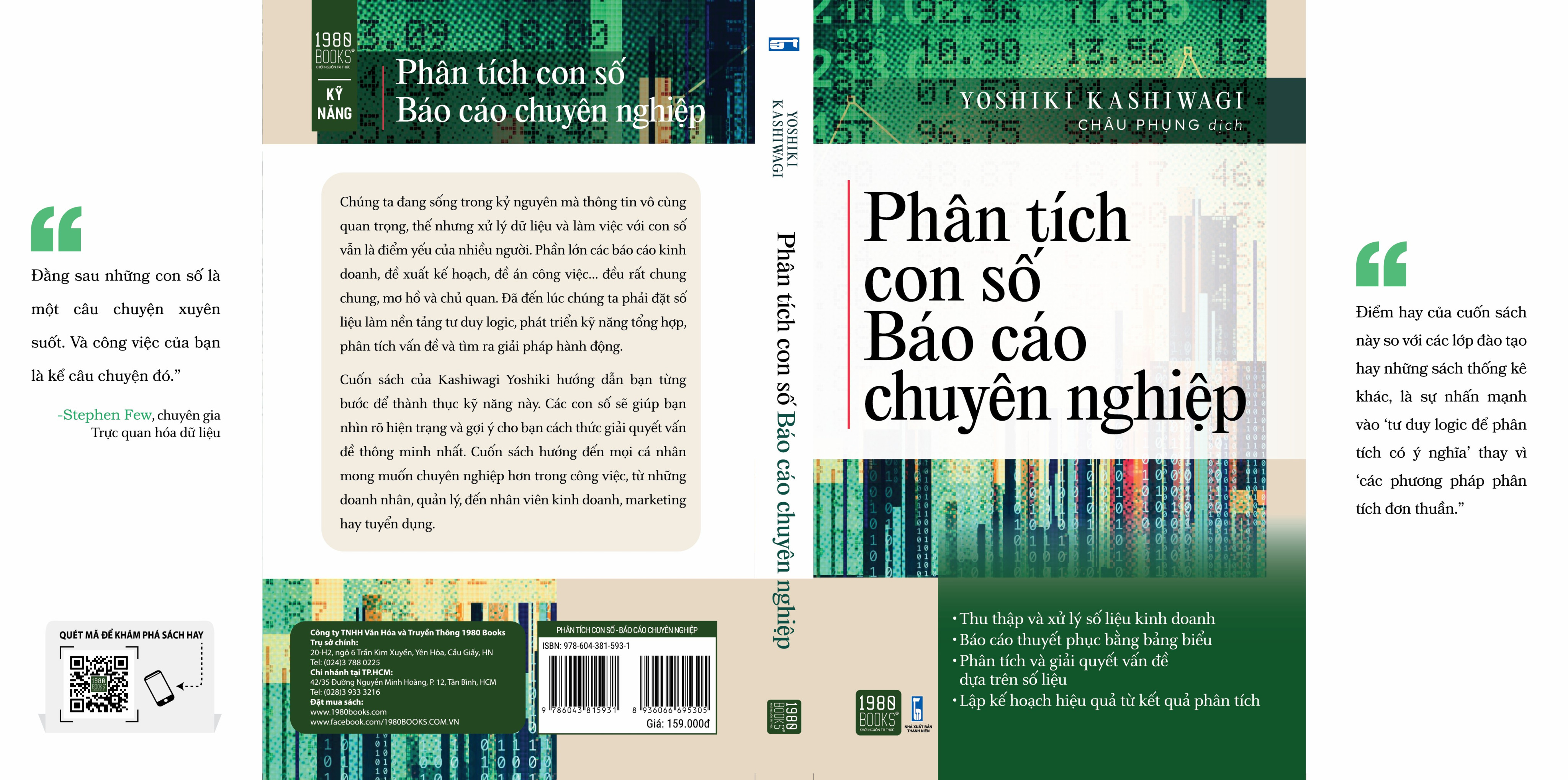 Phân Tích Con Số Báo Cáo Chuyên Nghiệp - Yoshiki Kashiwaki - Châu Phụng - (bìa mềm)