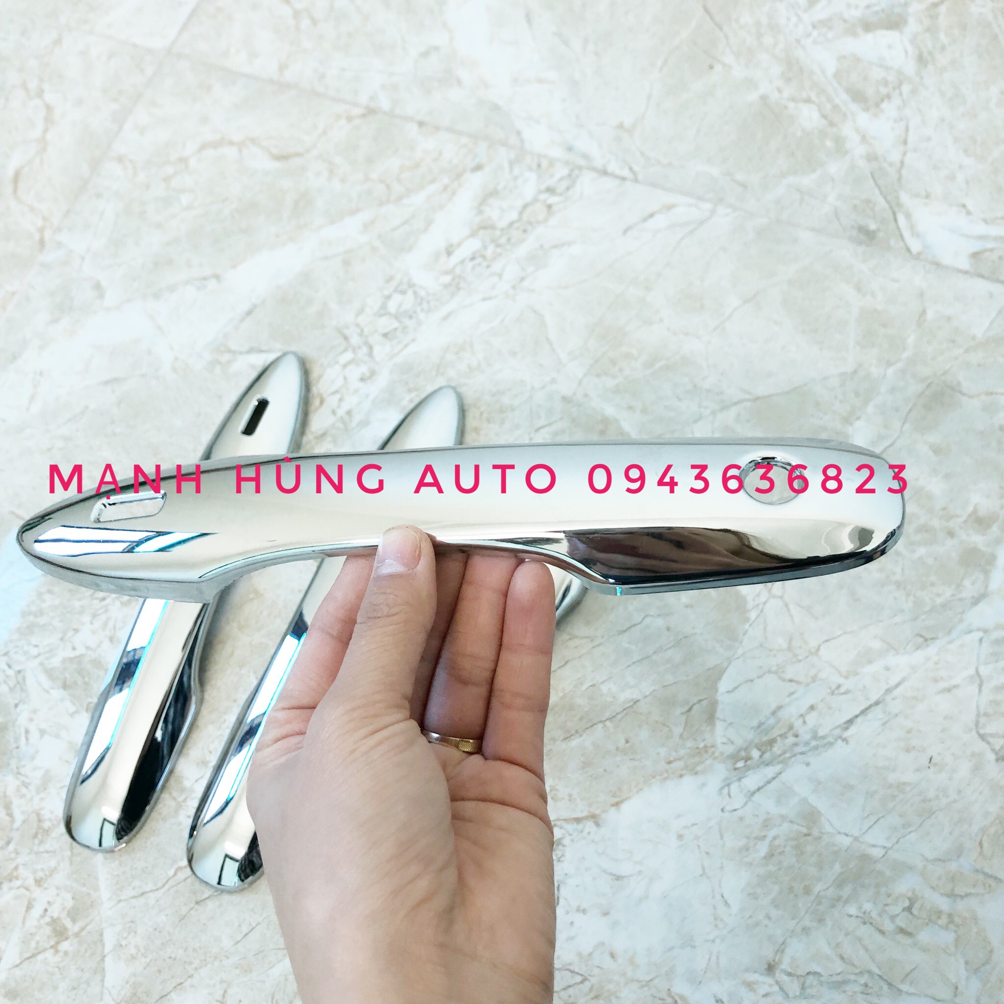 Ốp Tay Hõm Cửa Xe Toyota Cross 2021 - mạ Crom