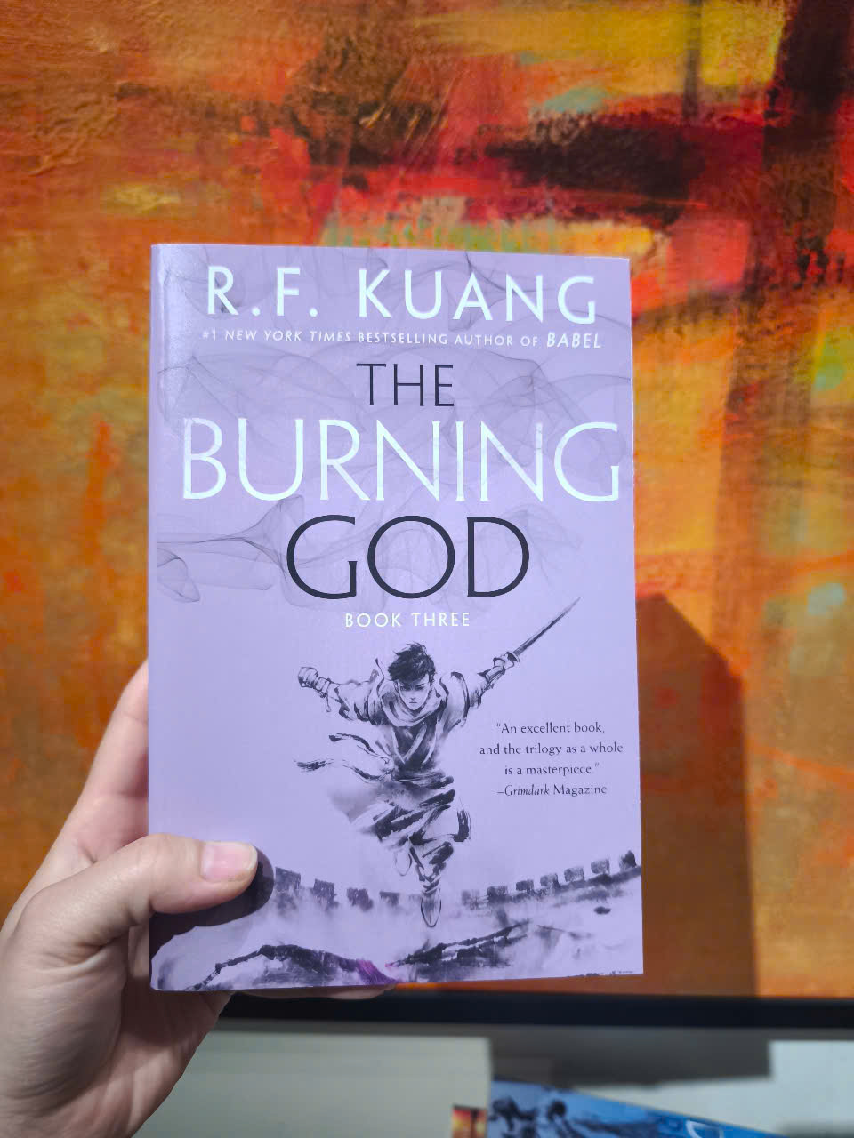 Sách - The Burning God (The Poppy War, 3) by R. F Kuang/Best Science Fiction & Fantasy/Paperback US/Ngoại văn chính hãng