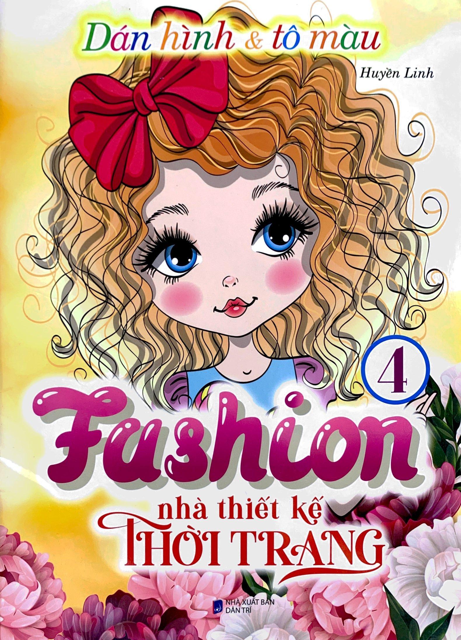 Dán Hình Và Tô Màu - Fashion Nhà Thiết Kế Thời Trang 4