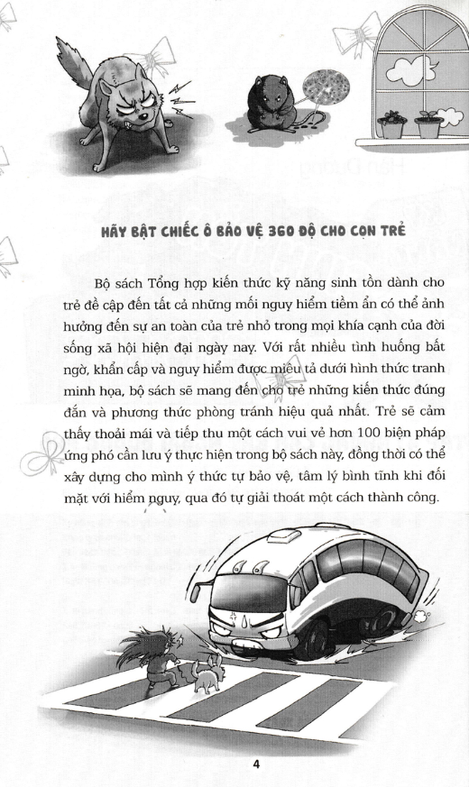 Kỹ Năng Sinh Tồn Cho Trẻ - Tập 4: Những Cạm Bẫy Ngoài Đường Phố (Tái Bản)